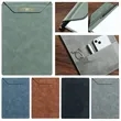A4 PU Leather Magnetic Clipboard with Hidden Pen Holder