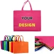 Full Color Reusable Non Woven Tote Bag  with Handles