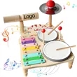 Kids Drum Set Musical Instrument Toy For Toddlers Baby