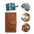 Travel Electronics Charger Leather Storage Case