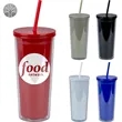 24 Oz Recycled Double-wall Plastic Tumbler