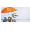 62" x 32" Sublimated Beach Towel