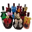 Custom Wine Bottle Ribbon Bow Tie