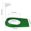 Golf Putting Cup With Flag