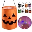 LED Light Halloween Candy Bags
