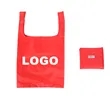 190T Polyester Foldable Shopping Tote Bag