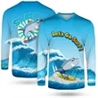 Custom Sunproof UPF 50+ Fishing Long Sleeve T-Shirt