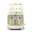 SMEG Drip-Filter Coffee Machine - Cream Glossy