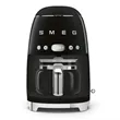 SMEG Drip-Filter Coffee Machine - Black Glossy