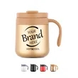 Stainless Steel Coffee Mug with Handle