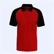 Raglan Sleeve Polo Shirt
