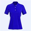 Women's Polo Shirt With Side Inserts