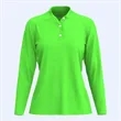 Women's Long Sleeve Polo Shirt