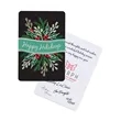 Festive Flourish Holiday Greeting Card