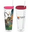 Tritan Tumbler Double Wall 26oz With Straw Lid