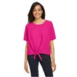 Devon & Jones Ladies' Perfect Fit™ Tie-Front Blouse