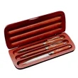 Premade Wooden Box + Terrific Timber-3 Triple Pen Set