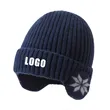 Warm Knit Winter Hat with Ear Protection