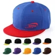 Flat Bill Visor Classic Hat Adjustable Brim Baseball Cap