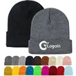 Winter Beanie Hat for Men Women Warm Cozy Knitted Cuffed Cap