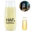9oz Stemless Plastic Champagne Flutes