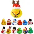 Christmas Rubber Duck Bath Toy