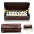 Customizable Adult Dominoes Natural Wood For Home Parties