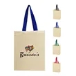 Full Color Natural Cotton Canvas Tote Bag