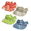 Flower Print Visor