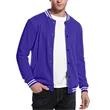 Fleece Casual Stand-up Collar Button-up Jacket