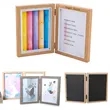 5X7 Double Hinged Wood Folding Photo Picture Frames