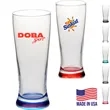 9.5 oz. Etched promotional Glass