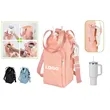 Water Bottle Carrier Bag with Pocket for Stanley Tumbler