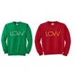 Port & Company - LOVV Christmas Crewnecks With Glitter Deco,