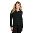 Port Authority Women's Easy Care Crewneck Cardigan Sweater