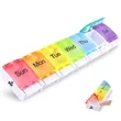 Weekly Pill Organizer Container 7 Days Compartment Pill Box