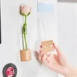 Mini Vase Planter Magnets for Refrigerator, Locker, Office