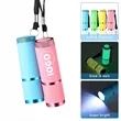 Glow in Dark Rubber Coated Flashlights With Handle