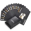 Waterproof Black Playing Cards