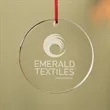 Round Glass Ornament