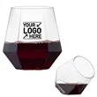 12Oz Diamond Plastic Wine Glass
