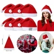 Custom Decorative Christmas Costume Santa Hat with Pom