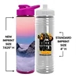 24 oz. Slim Fit Water Bottles with Drink-Thru Lid - Digital