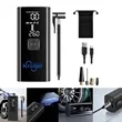 Cordless Tire Pump with Pressure Gauge Emergency Light
