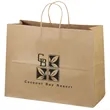 Eco Vogue - Kraft-Brown Shopper - Flexo Ink Print