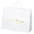 Vogue - White Shopper - Foil Print