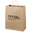 Eco Citation - Kraft-Brown Shopper - Flexo Ink Print