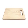 9" x 12" x 3/4" maple cutting board with handle