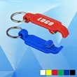 Plastic Bottle Opener with Key Chain