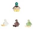 8-Inch Cute Green Duck Plush Toy